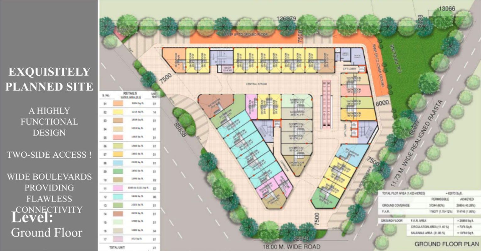 Ground Level Floor Plan